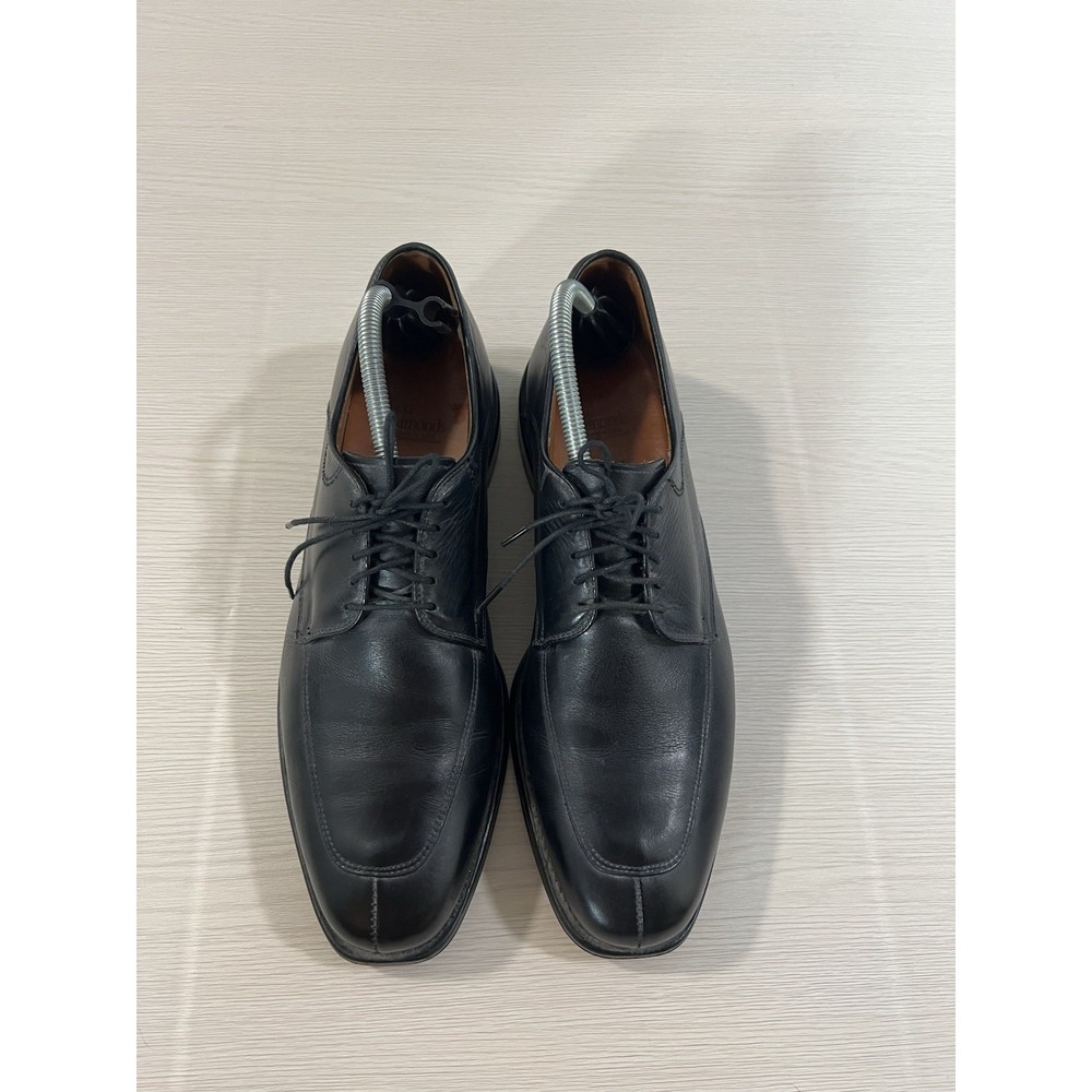 Allen Edmonds Denton Men's Black Leather‎ Split Toe Derby Shoes US 9.5 C